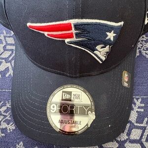 New Era 9FORTY Navy Cap with New England Patriots Logo